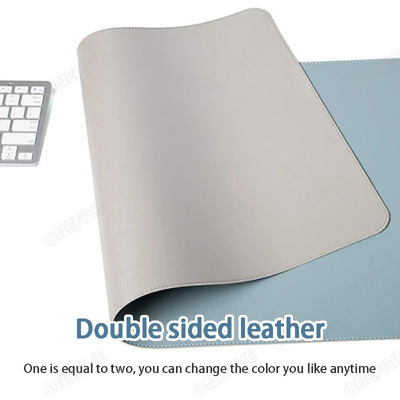 Schreibtisch-Matte aus PU-Leder – XXL Wasserdicht & Rutschfest für Home Office