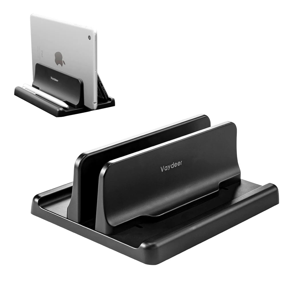 Vertikaler Laptop-Ständer – Platzsparender Schreibtisch-Dock für MacBook & Notebooks