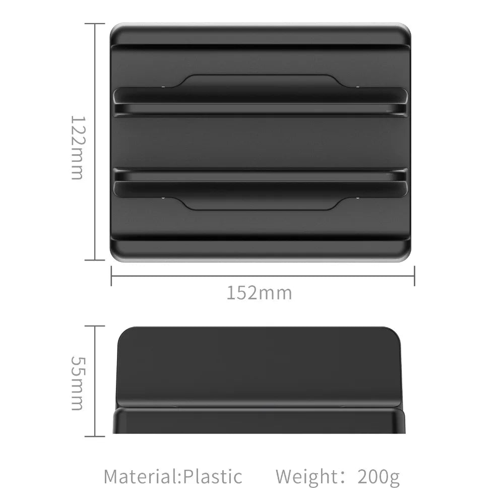 Vertikaler Laptop-Ständer – Platzsparender Schreibtisch-Dock für MacBook & Notebooks