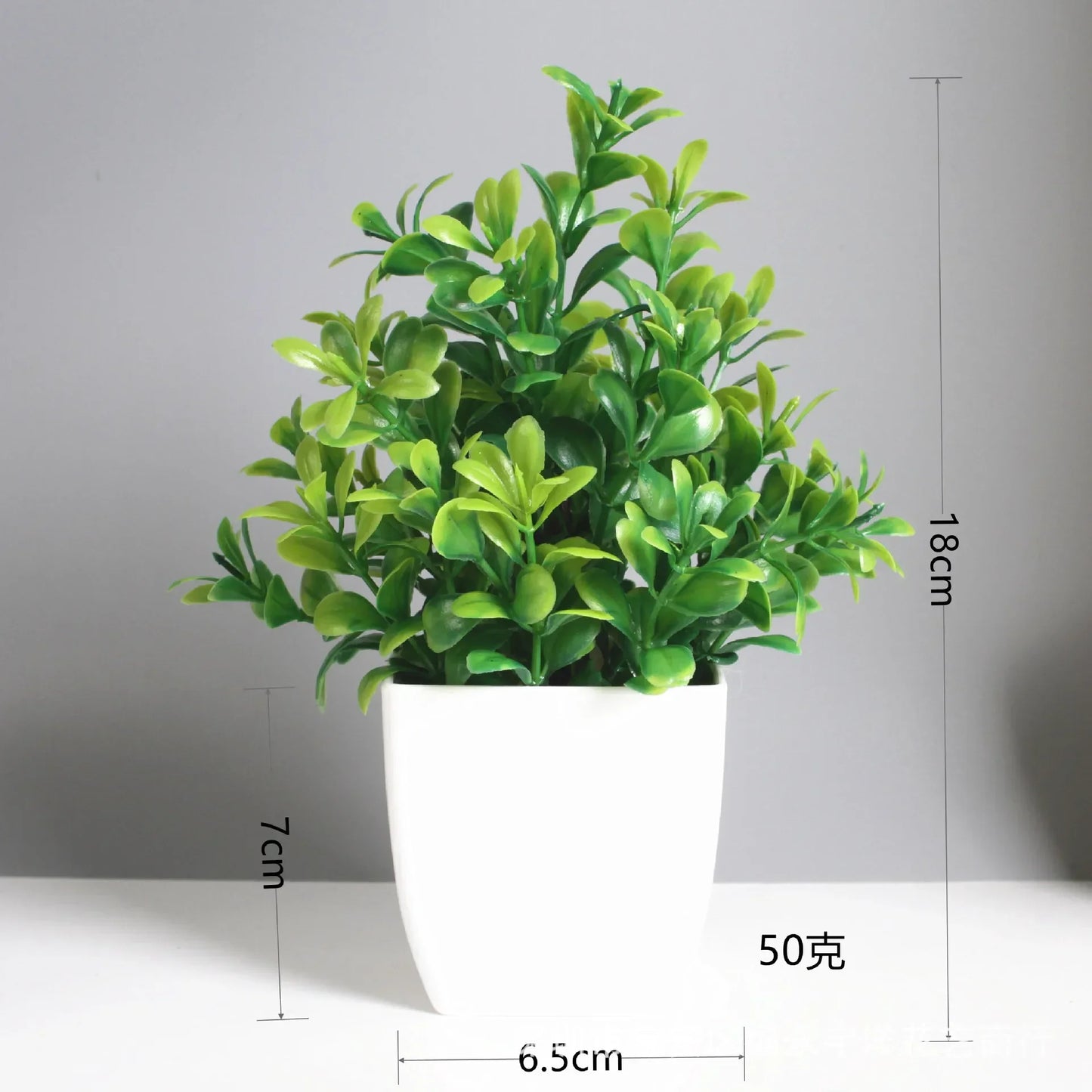Mini-Kunstpflanze Bonsai – Dekorative Pflanze für Schreibtisch & Regal