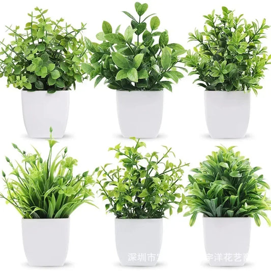 Mini-Kunstpflanze Bonsai – Dekorative Pflanze für Schreibtisch & Regal