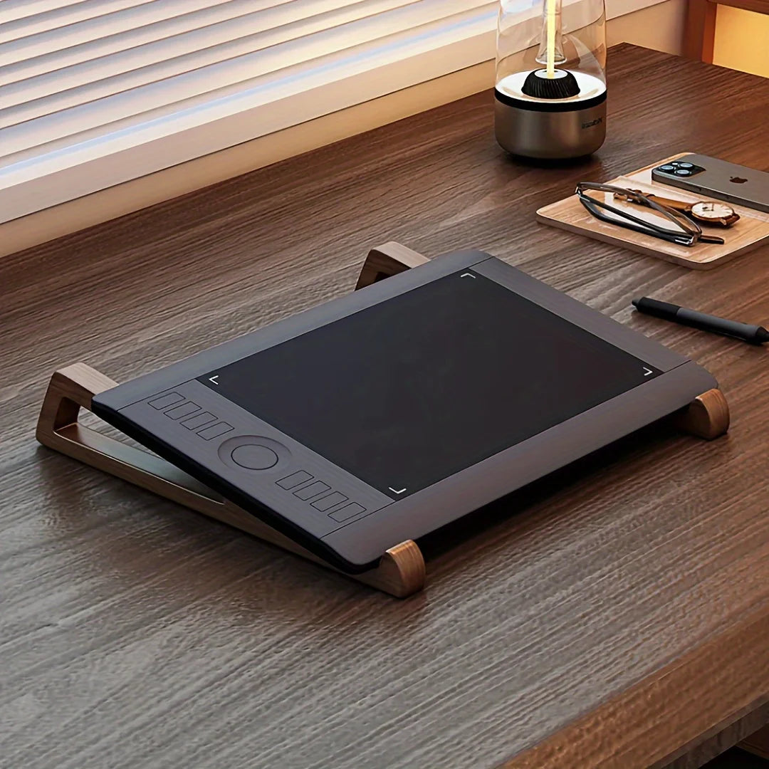 Faltbarer Laptop-Ständer aus Holz – Ergonomischer Kühl-Stand, 2er-Set