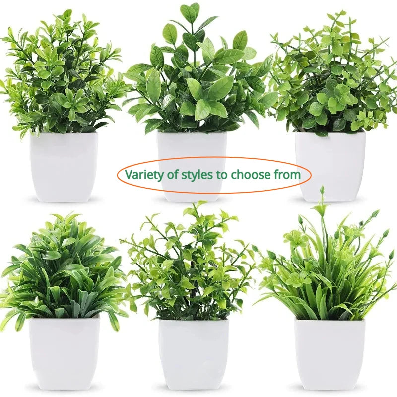 Mini-Kunstpflanze Bonsai – Dekorative Pflanze für Schreibtisch & Regal